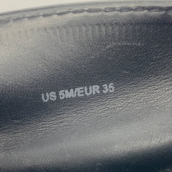 VINCE‎ Blair Calf Hair Slip-On Elastic Gore Black Flatform Sneakers Sz 5M EUR 35 - Picture 10 of 12